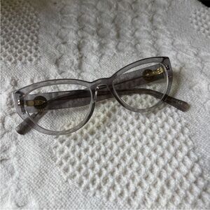😍 WOW SALE 😍 Authentic Versace Gray Women's Glasses (Has my RX so replace lens)